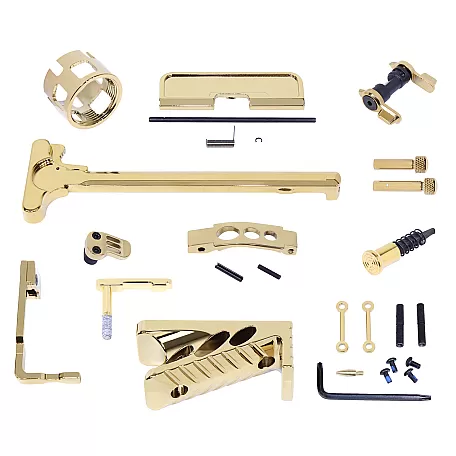 AR-15 Finishing Kit - Gold Plated