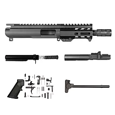 AR-10MM 5.5" Micro ARP 10mm AR-15 Full Build Kit /Slick / Suppressor Ready