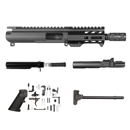 AR-10MM 5.5" Micro ARP 10mm AR-15 Pistol Kit /Slick / Suppressor Ready