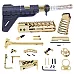 AR-15 Builder Kit with 7" M-LOK Handguard & Micro Breach Brace – Multiple Finish Options