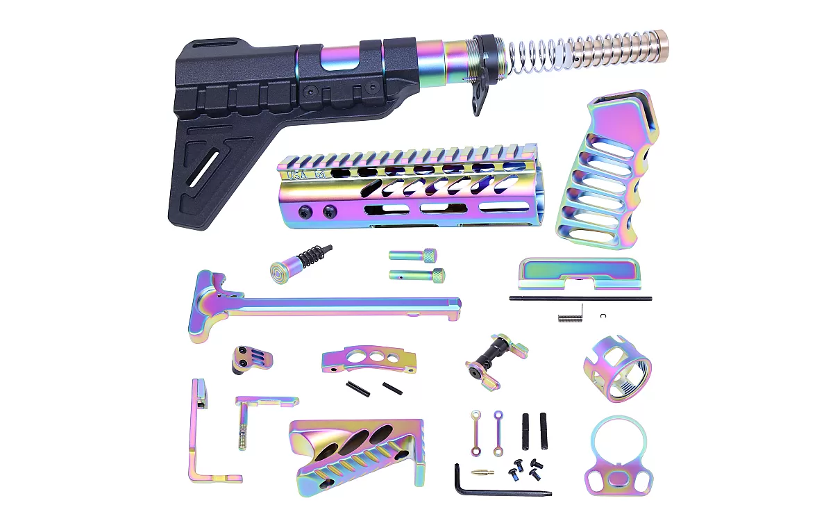 Best AR-15 Build Kits in 2026: Complete Builder Kits Available in Rainbow PVD, TiN & Chrome