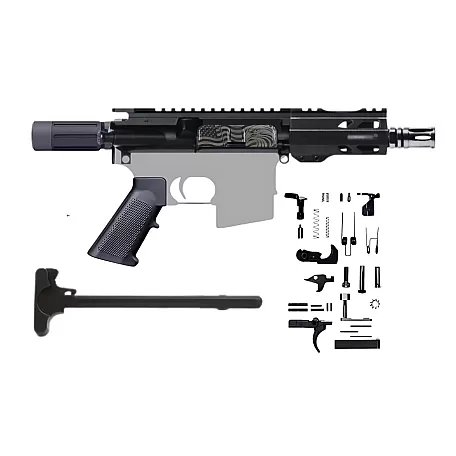 AR-15 5.56 NATO 5" AMERICAN EAGLE PISTOL KIT - 4" HANDGUARD - MICRO