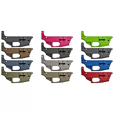 AR-9 80% 9mm Billet Lower Receiver - Glock Pattern Mags - Choose Color
