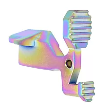 AR-15 Extended Ergonomic Bolt Catch - Available in Chrome, Black Chrome, FDE, PVD, Gold Plated
