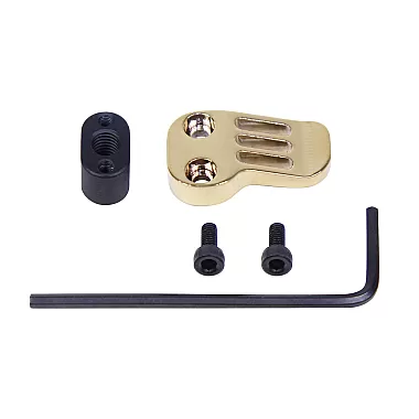 AR-15 / AR-10 Extended Mag Catch Paddle Release - Gold Plated, Chrome, Black Chrome, PVD Colors