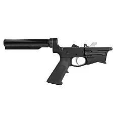 Wolfpack Armory AR-45 / AR-10MM Complete Lower Receiver Assembly | SBR Ready | Glock Magazine Compatible