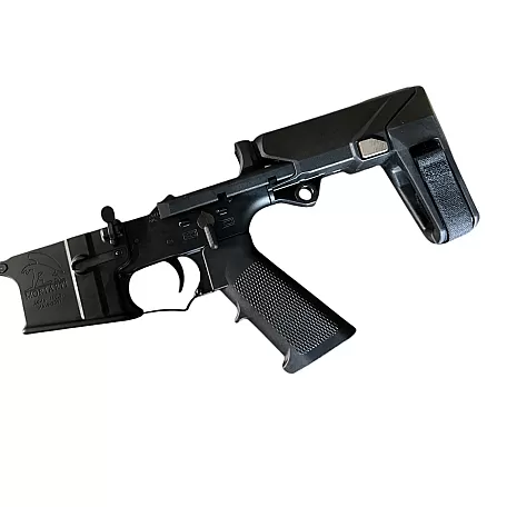 MA-15 Complete Pistol Lower Receiver / HBPDW Pistol Brace, Black