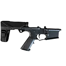 MA-15 Complete Pistol Lower Receiver / HBPDW Pistol Brace, Black