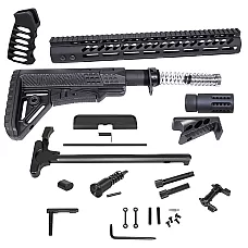 AR-10 15" Ultimate Rifle Kit Upgrade / Furniture Set – Choose Your Color