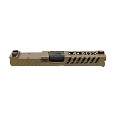 G22 Complete RMR Slide w/ Optimus .40 S&W Barrel | Burnt Bronze or FDE
