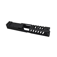 thumbnail image 2 of Kineti-Tech Stripped Slide For Glock 19 Gen 3 – RMR Raptor Lightning Cut, White Cerakote, USA 2 of 4