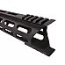 Moriarti AR-10 12" SlimFree Float Handguard C-Cut / Mlok