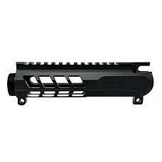 Bully Arms BA-15 Skeletonized Upper Receiver - Black Anodized
