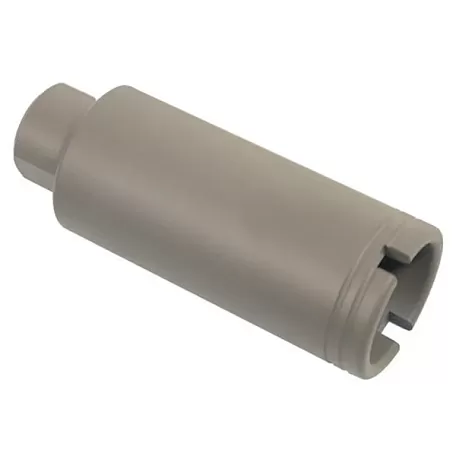 AR-15/AR-10 Slim Line Cone Flash Can | Black or FDE | 1/2x28 & 5/8x24 Thread
