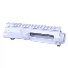 AR-15 Stripped Raw Billet Upper Receiver - Flat Top, M4 Feed Ramp, Slim Profile Shell Deflector