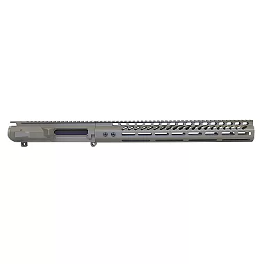 AR-10 Stripped Billet Upper Receiver & 15" Ultralight M-LOK Handguard Combo Set – FDE