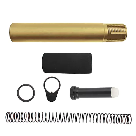 AR-15 PISTOL BUFFER TUBE KIT WITH FOAM - CHOOSE COLOR
