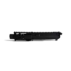Moriarti AR-9 9MM 3" Pistol Length Complete Upper Receiver - MLOK, Flash Can, Non-LRBHO