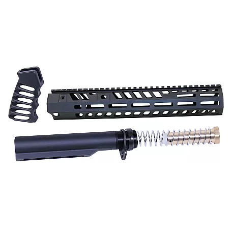 AR-15 12″ SOCOM Series Build Kit – Suppressor Clearance Ready, Various Anodized Colors