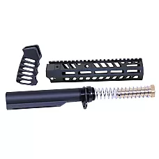 AR-15 9″ SOCOM Series Build Kit – Suppressor Clearance Ready, Various Anodized Colors