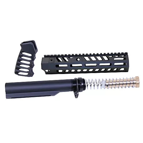 AR-15 9″ SOCOM Series Build Kit – Suppressor Clearance Ready, Various Anodized Colors