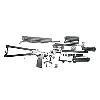 Krinkov-Style AK-47 7.62x39 Parts Kit – 8.5" Populated & Headspaced Barrel