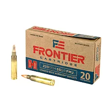 FRONTIER 223REM 55GR FMJ FM193 20/500 - Ammo - HFR100