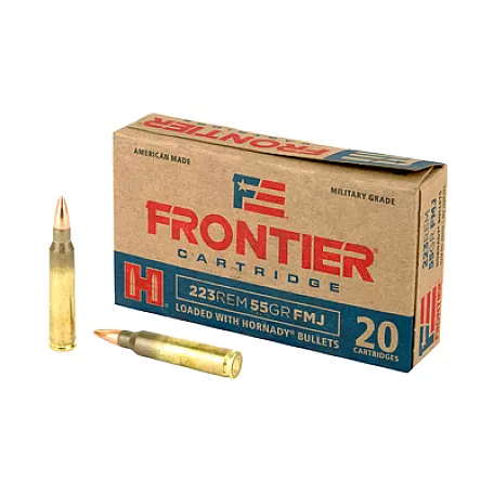 FRONTIER 223REM 55GR FMJ FM193 20/500 - Ammo - HFR100