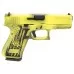GLOCK 19 Gen 5 9MM 4.02" Compact Pistol – Gadsden Flag Cerakote by Skydas, 15RD, 3 Mags - PA195S204N