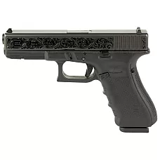 Glock 17 Gen 4 TALO Exclusive 9mm, 4.49" Barrel, Black DLC, 17+1, 3 Mags – 80577