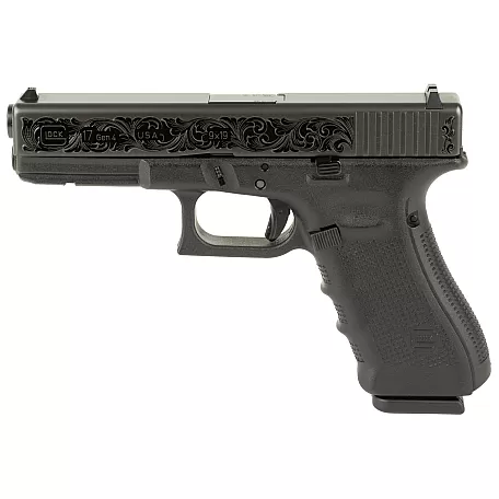 Glock 17 Gen 4 TALO Exclusive 9mm, 4.49" Barrel, Black DLC, 17+1, 3 Mags – 80577