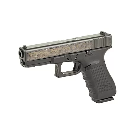 Glock 17 Gen 4 TALO Exclusive 9mm, 4.49" Barrel, Black DLC, 17+1, 3 Mags – 80577