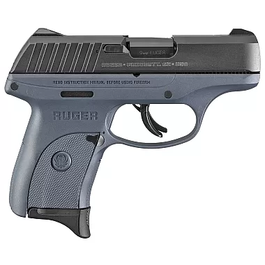 Ruger EC9s 9MM Compact Pistol – Striker-Fired, Cobalt Kinetic Slate Blue – 03291