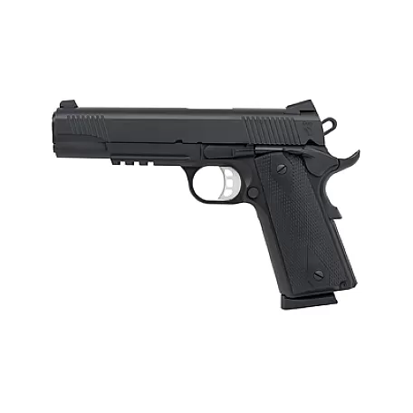 Tisas 1911 Duty B45R DTY .45 ACP – Black Cerakote, 5" Barrel, Novak Sights, 8+1 - 723551443859
