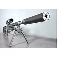 WTF Silencers - The Barron- 50 Caliber NON-BMG Silencer, Titanium, Black