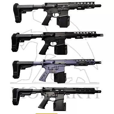 AR-15 300 Blackout 7.5" Minimalist Series Semi Auto Pistol | SBA3