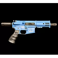 AR-15 5.56 NATO 5" Moriarti Micro Mini Series Semi-Auto Pistol | Color Option - Blue, FDE, ODG, Grey