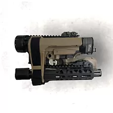 AR-15 5.56 NATO 7.5" Moriarti Arms 'The Transformer' Enhanced TakeDown Semi Auto Pistol | SBA3 | Compact, Versatile, and Customizable