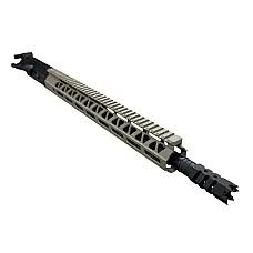 AR-15 7.62x39 16" Upper Assembly with Shark Muzzle Brake, FDE M-LOK | Moriarti Arms