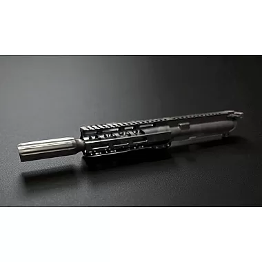 AR-10MM 7.5" Pistol Upper Assembly – Slick Side, Flash Can, M-LOK Rail, CH & BCG Included – Moriarti Arms