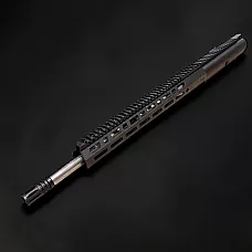 AR-10 .308 18" Stainless Steel Straight Fluted Upper Assembly / 18" Mlok / A2