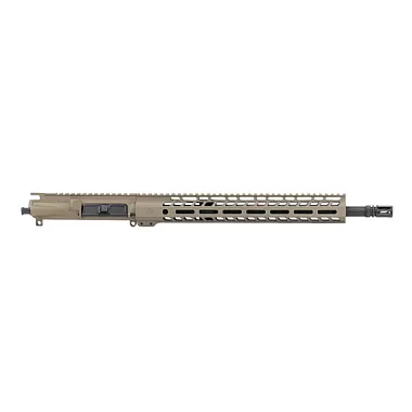 AR-15 .50 Beowulf 16" Black Upper Assembly | MLOK Rail | FDE