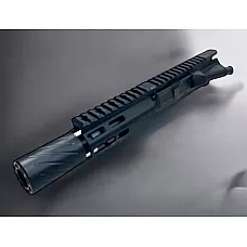 AR-15 300 BLK 5" Pistol Hybrid Upper Assembly / Spitfire Muzzle Brake / MLOK Rail / Left Hand Ejecting