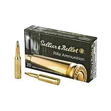 Sellier & Bellot 6.5 Creedmoor 131 Grain Soft Point Rifle Ammunition – 20 Round Box