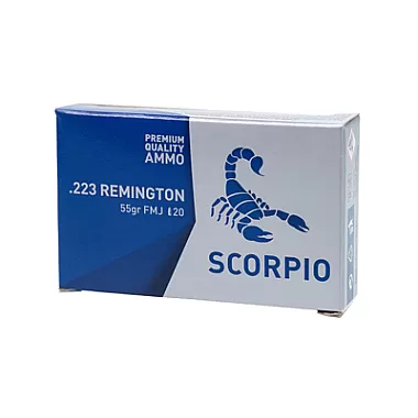 STV Technology Scorpio .223 Remington 55 Grain FMJ – 20rd Box