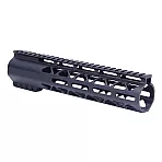 AR-10 12" AIR-LOK Series M-LOK Compression Free Floating Handguard with Monolithic Top Rail - Choose Your Color
