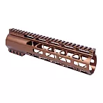 AR-10 12" AIR-LOK Series M-LOK Compression Free Floating Handguard with Monolithic Top Rail - Choose Your Color