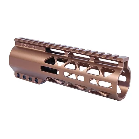 AR-10 7″ AIR-LOK Series M-LOK Compression Free Floating Handguard With Monolithic Top Rail - CHOOSE YOUR COLOR