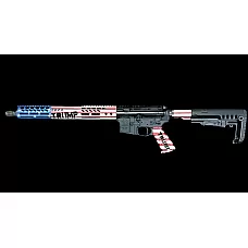 AR-15 16" Patriot Semi-Auto Rifle | Trump Battleworn Edition | A2 | Available in 5.56 NATO, 300 Blackout, & 7.62x39 Calibers 