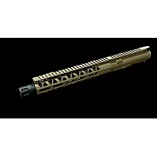 AR-15 5.56/.223 10.5" Pistol Upper Assembly / Shroud / Burnt Bronze